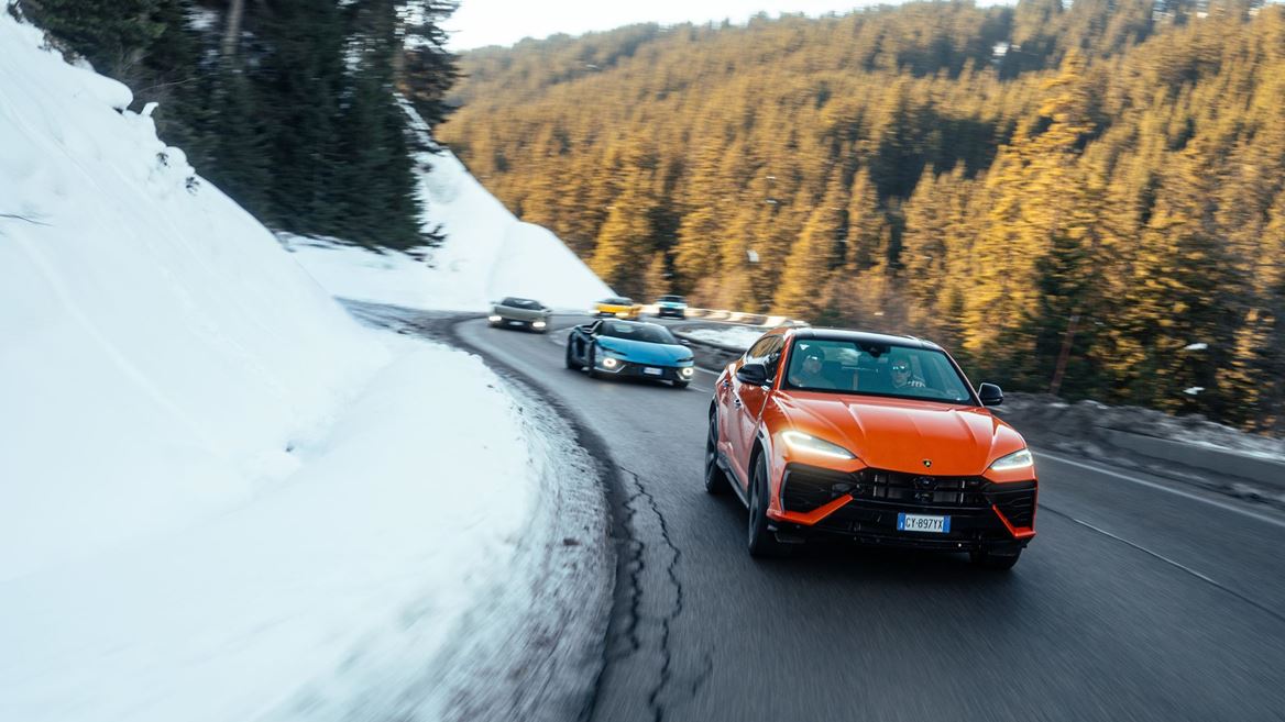 SHEdrivesaLambo Courchevel Edition