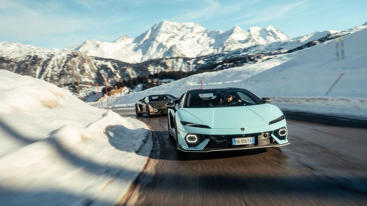 SHEdrivesaLambo Courchevel Edition