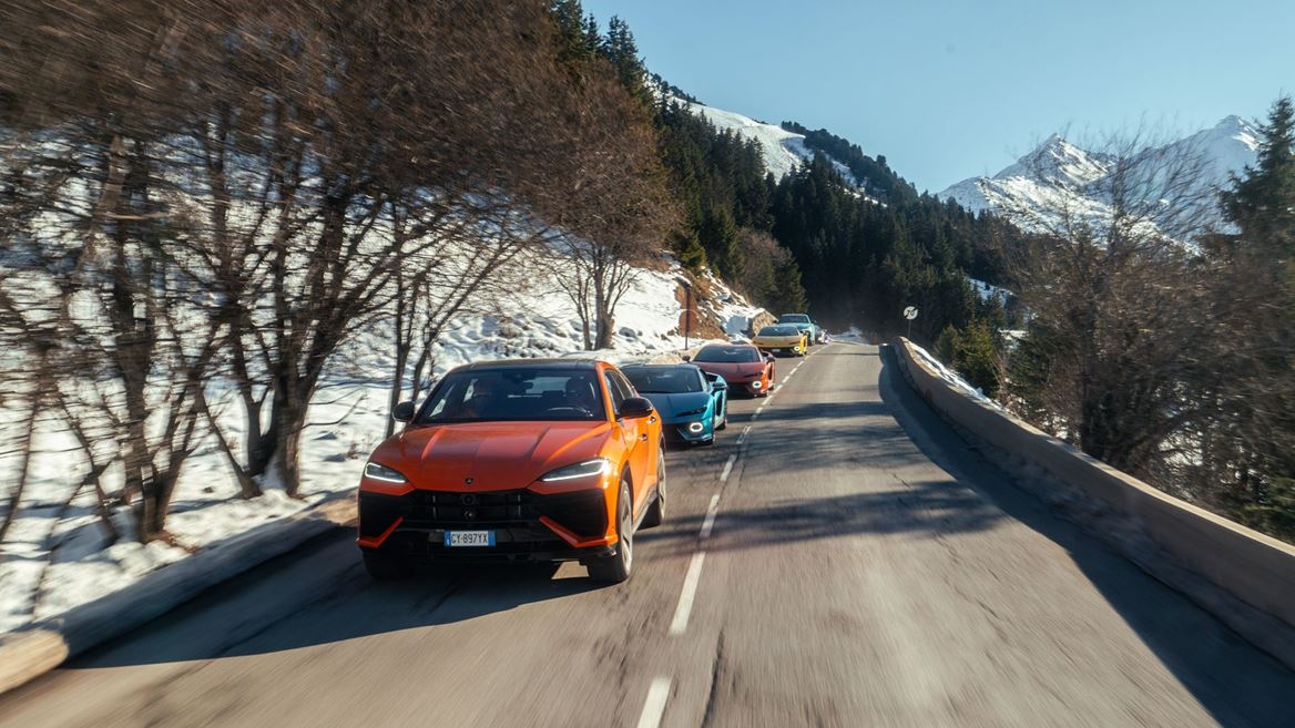 SHEdrivesaLambo Courchevel Edition