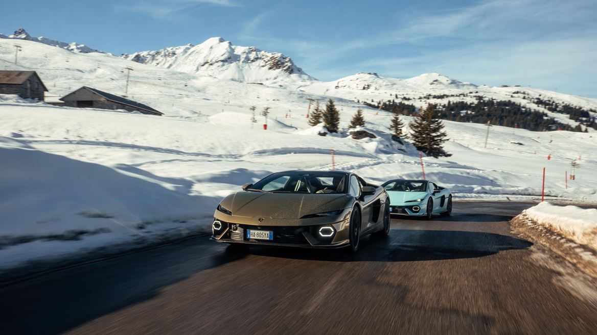 SHEdrivesaLambo Courchevel Edition