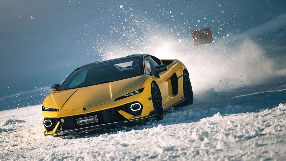 SHEdrivesaLambo Courchevel Edition