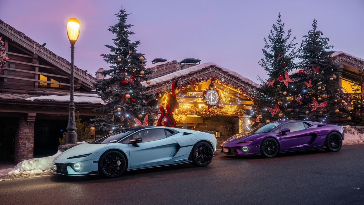 SHEdrivesaLambo Courchevel Edition