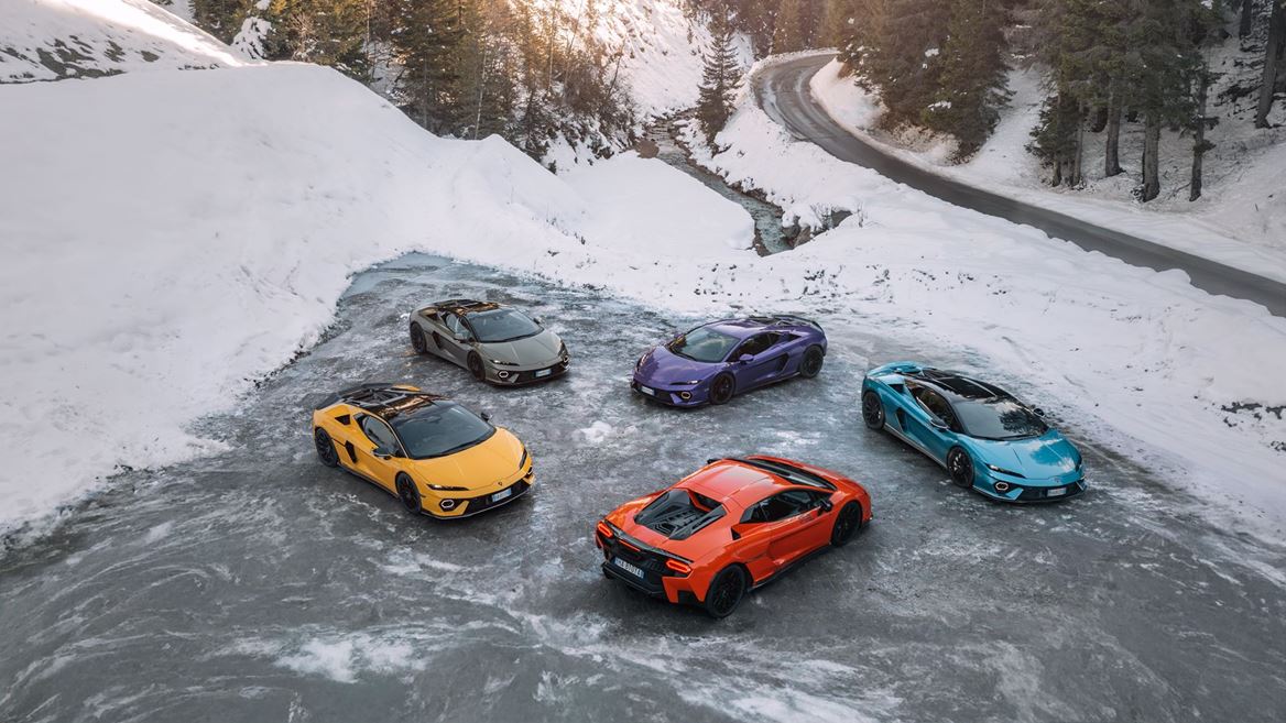 SHEdrivesaLambo Courchevel Edition