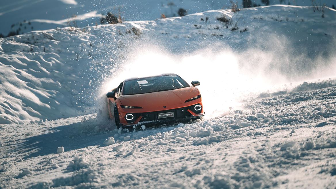 SHEdrivesaLambo Courchevel Edition