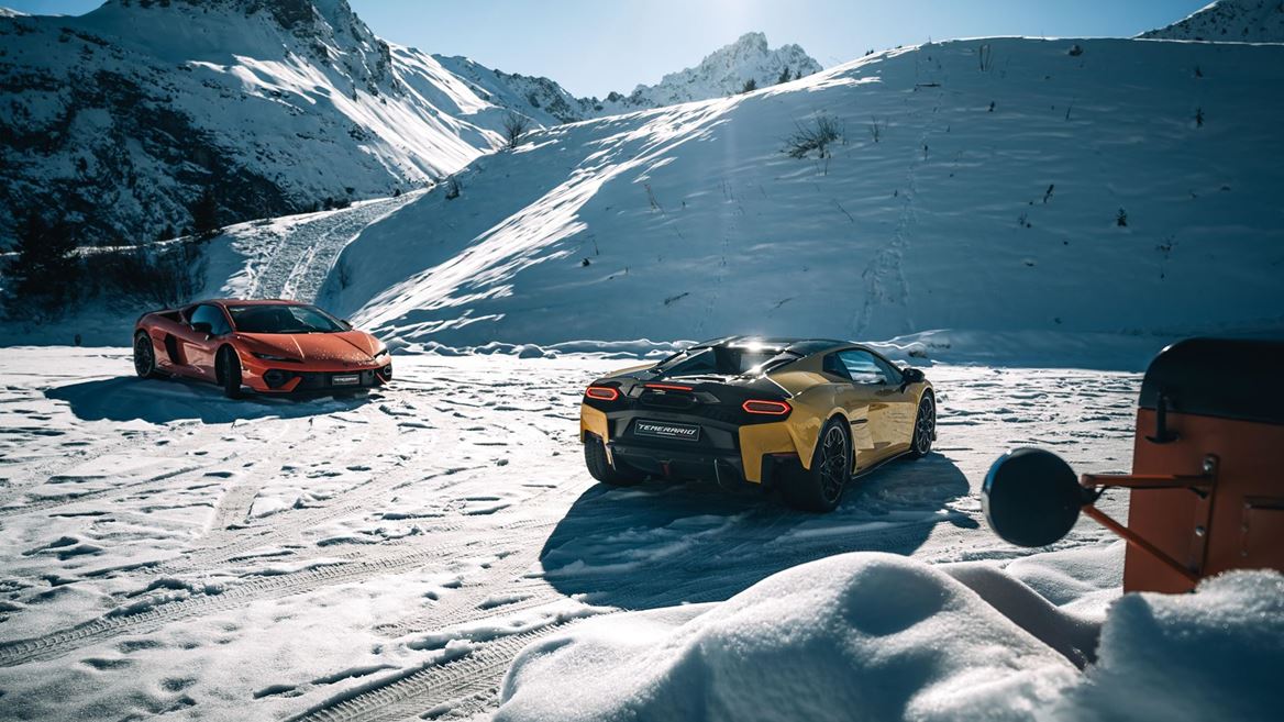 SHEdrivesaLambo Courchevel Edition