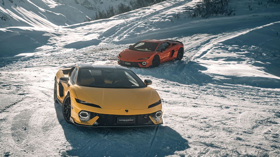 SHEdrivesaLambo Courchevel Edition