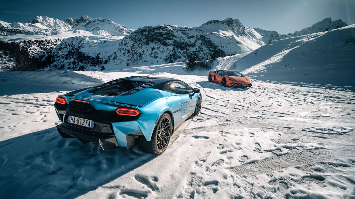 SHEdrivesaLambo Courchevel Edition