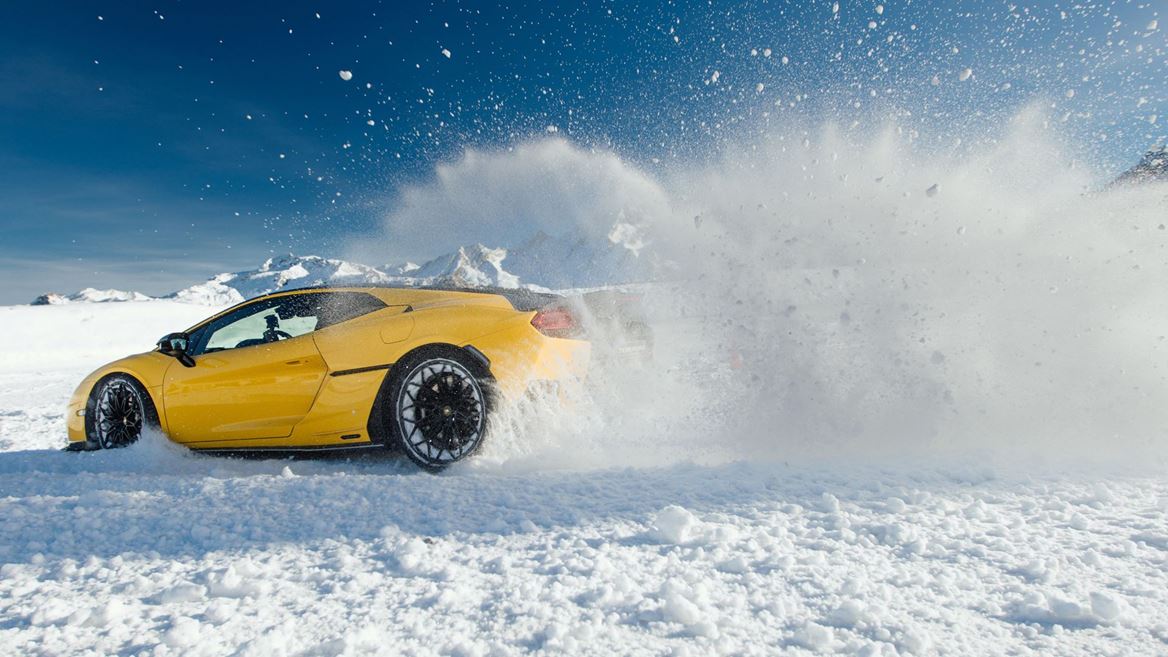 SHEdrivesaLambo Courchevel Edition