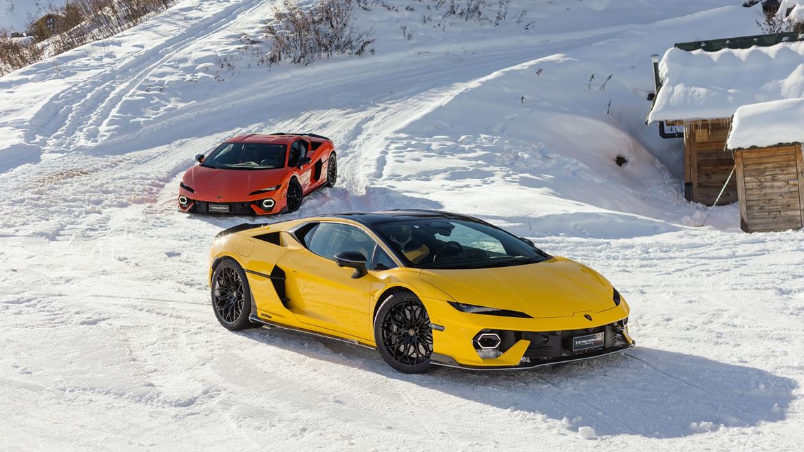 SHEdrivesaLambo Courchevel Edition