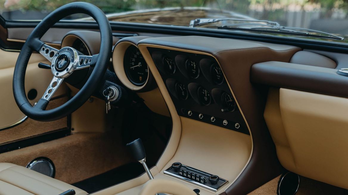 Lamborghini Polo Storico restoration at Anantara