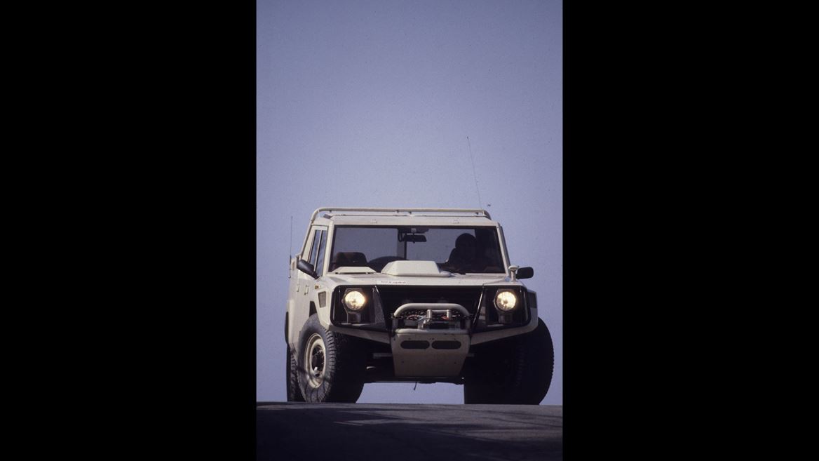 40th LM002 Copyright holders of this assets are welcome to contact Automobili Lamborghini S P A regarding any omission