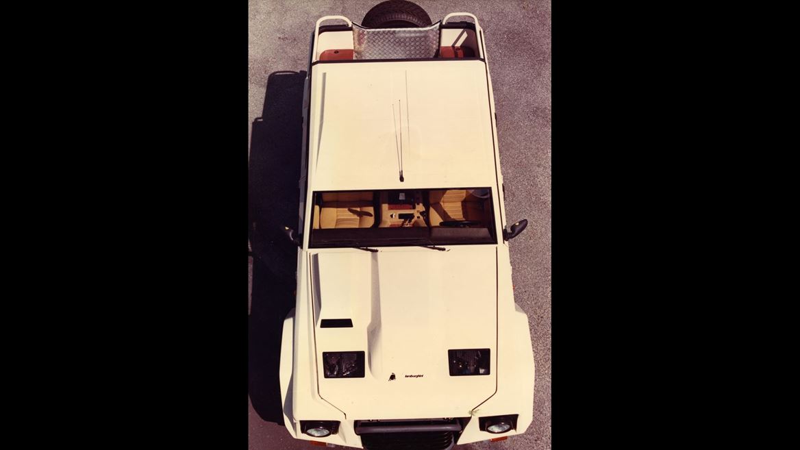 40th LM002 Copyright holders of this assets are welcome to contact Automobili Lamborghini S P A regarding any omission