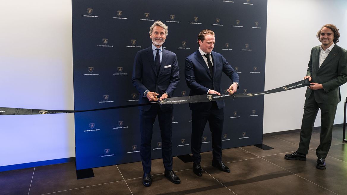 Lamborghini Knokke Opening