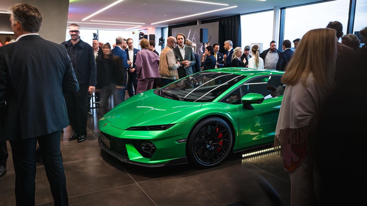 Lamborghini Knokke Opening