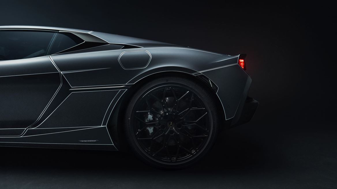 Lamborghini Temerario Ad Personam in Grigio Crater and Grigio Artis