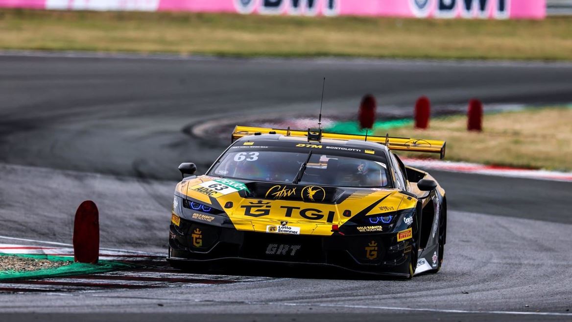 Lamborghini Temerario GT3 victory in second DTM race at Oschersleben