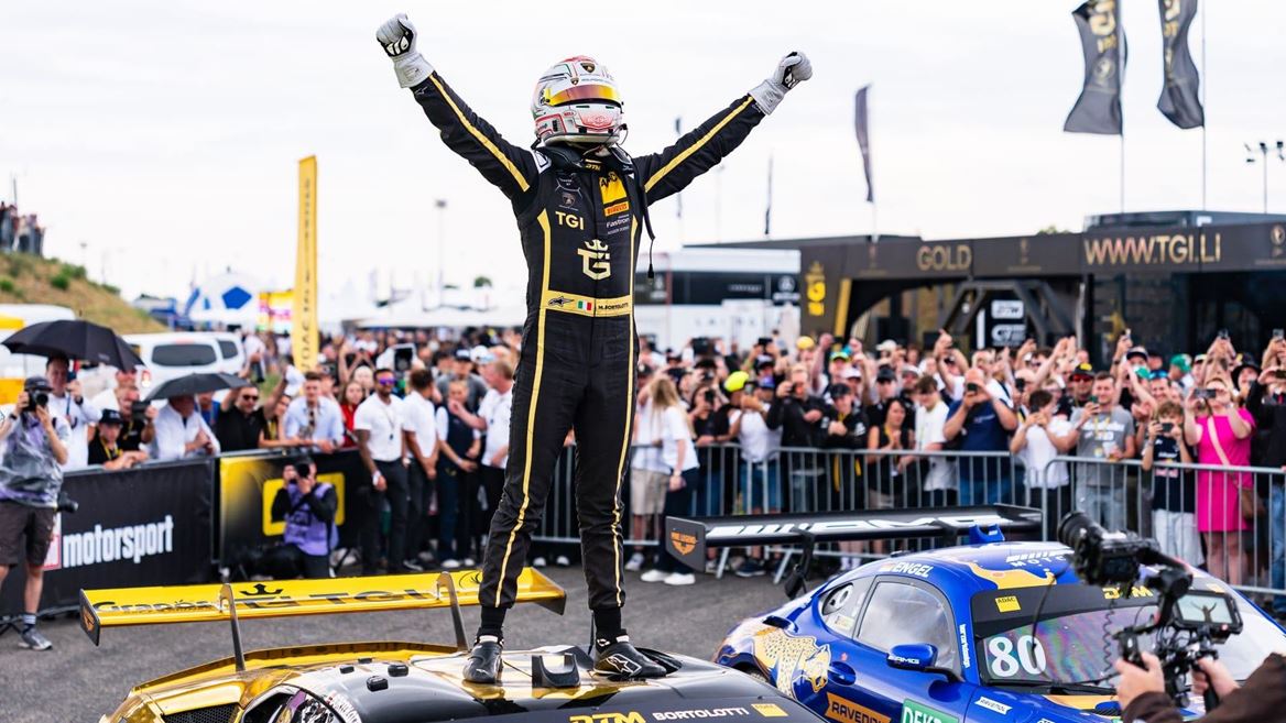 Lamborghini Temerario GT3 victory in second DTM race at Oschersleben