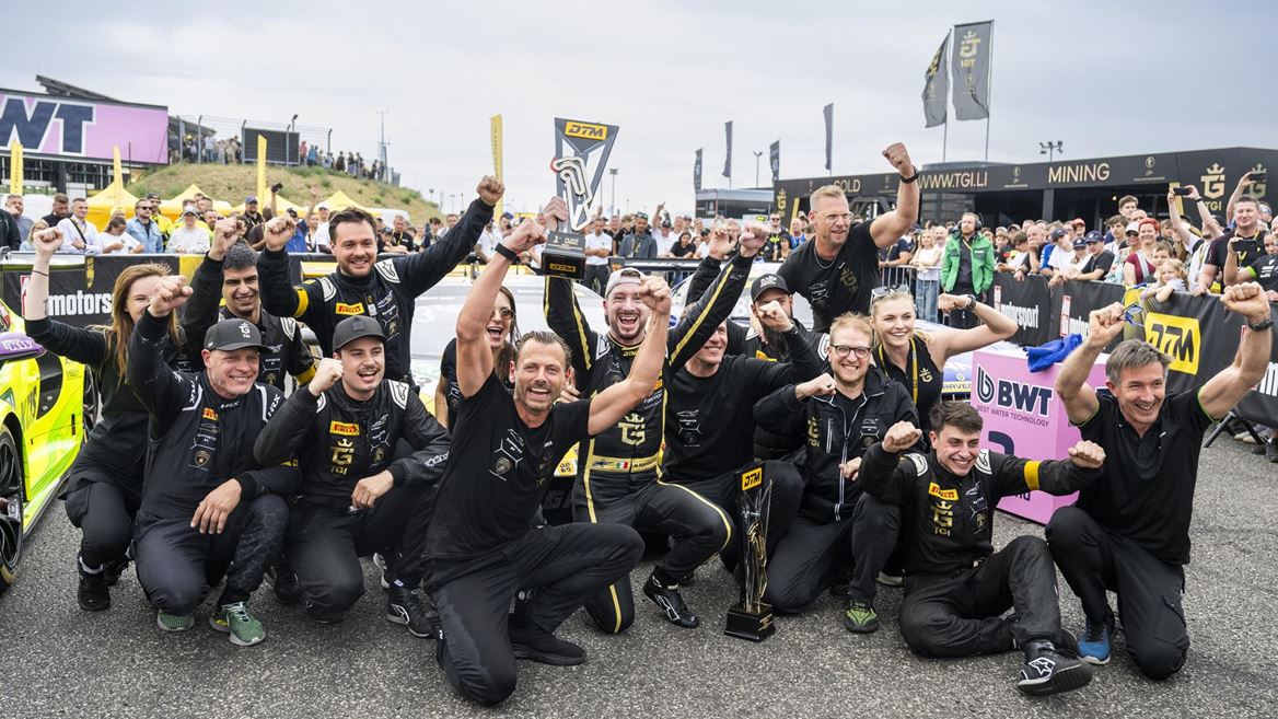Lamborghini Temerario GT3 victory in second DTM race at Oschersleben
