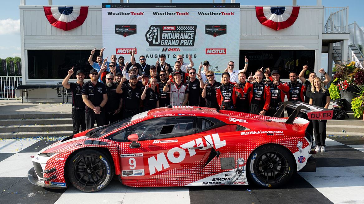 Lamborghini Temerario GT3 claims first IMSA victory at Road America