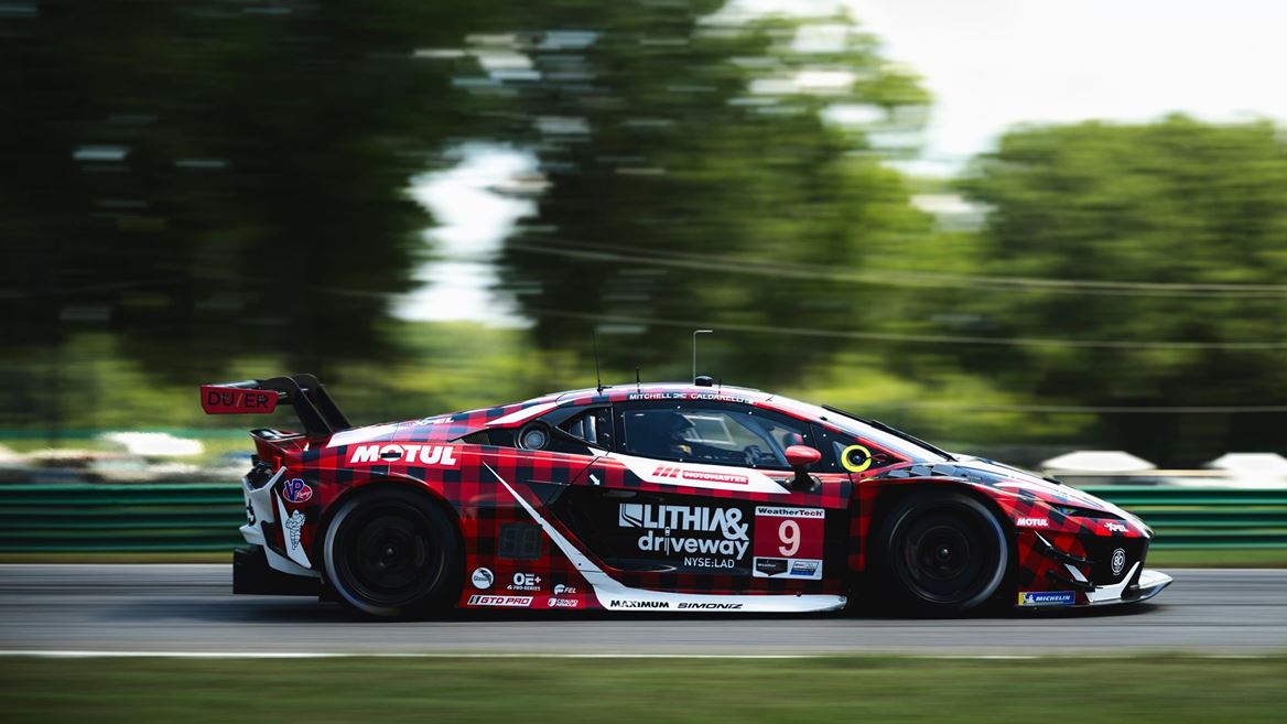 Lamborghini Temerario GT3 takes its second IMSA victory of the year in Virginia