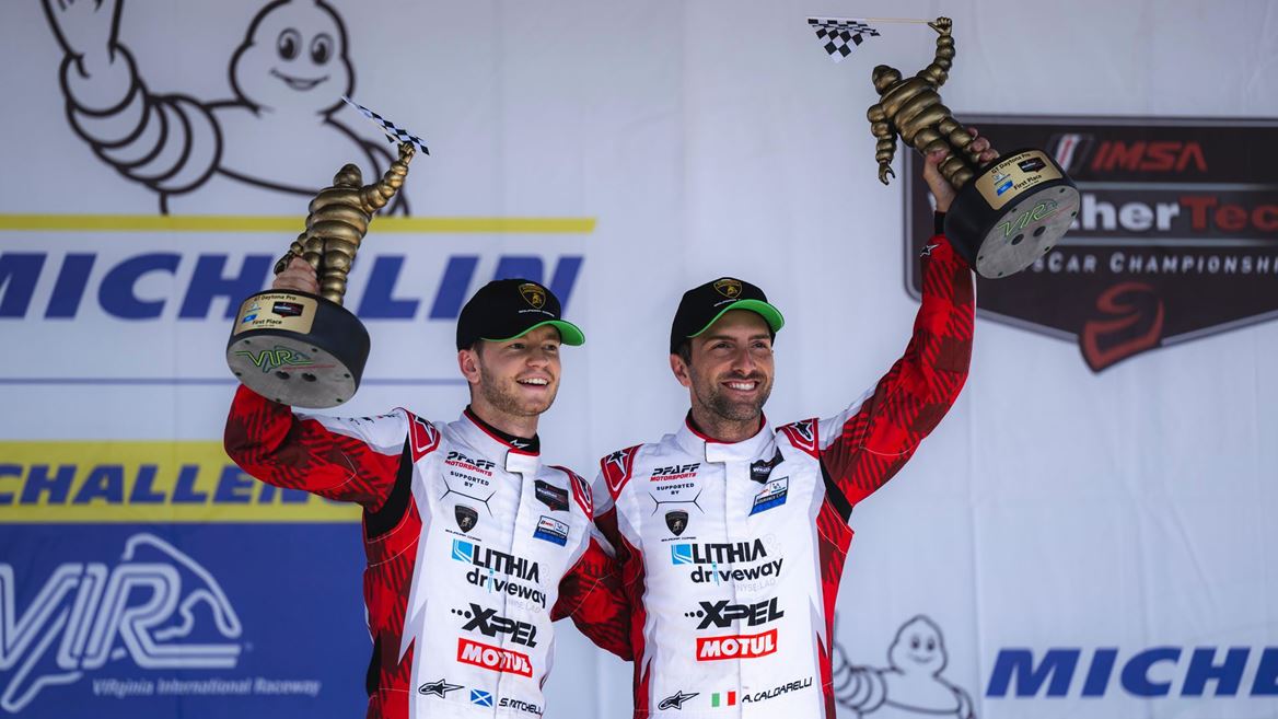 Lamborghini Temerario GT3 takes its second IMSA victory of the year in Virginia