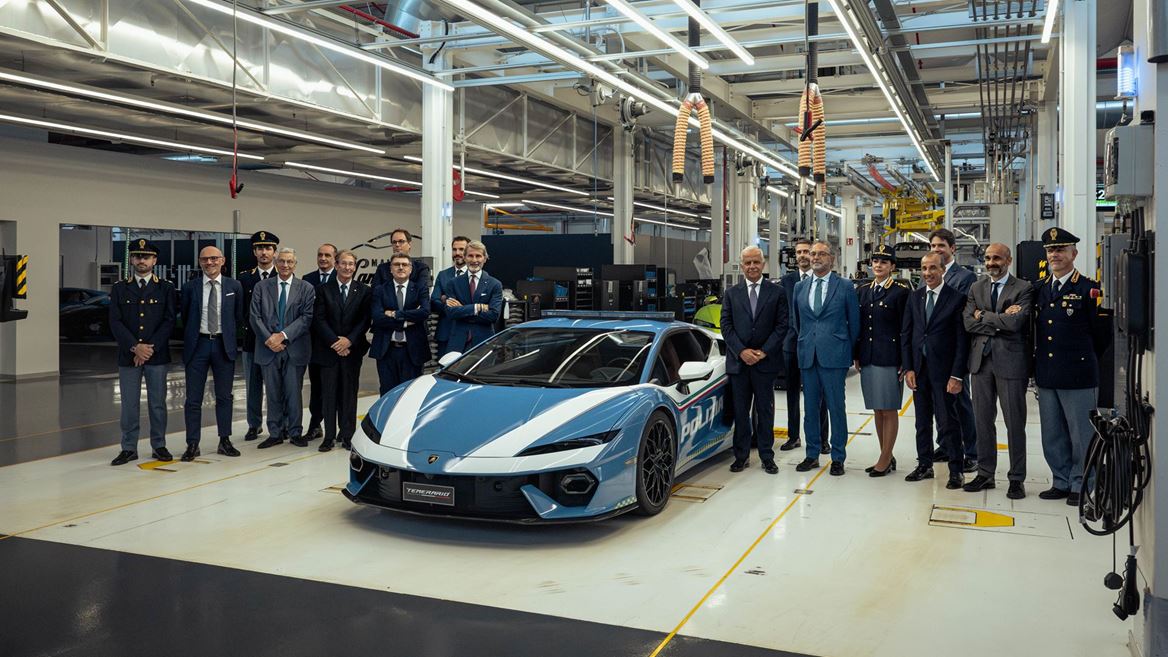Automobili Lamborghini State Police Temerario