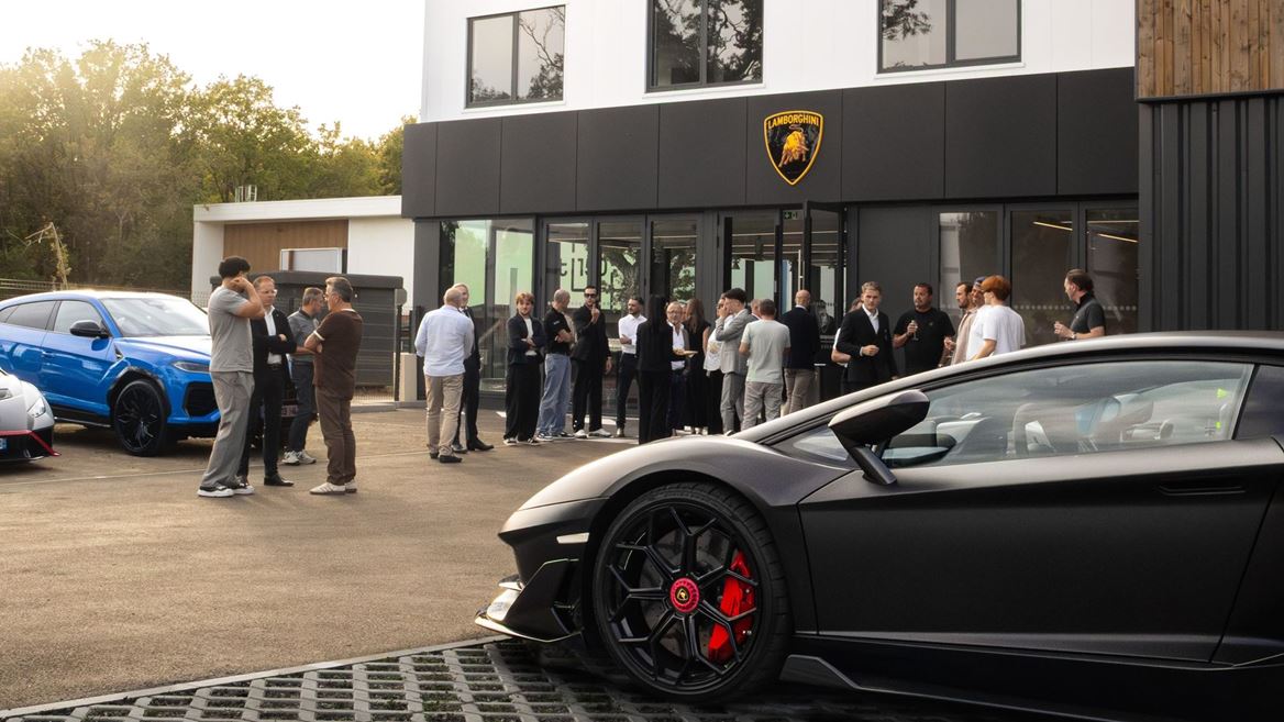 Lamborghini Nantes the marque s sixth destination in France