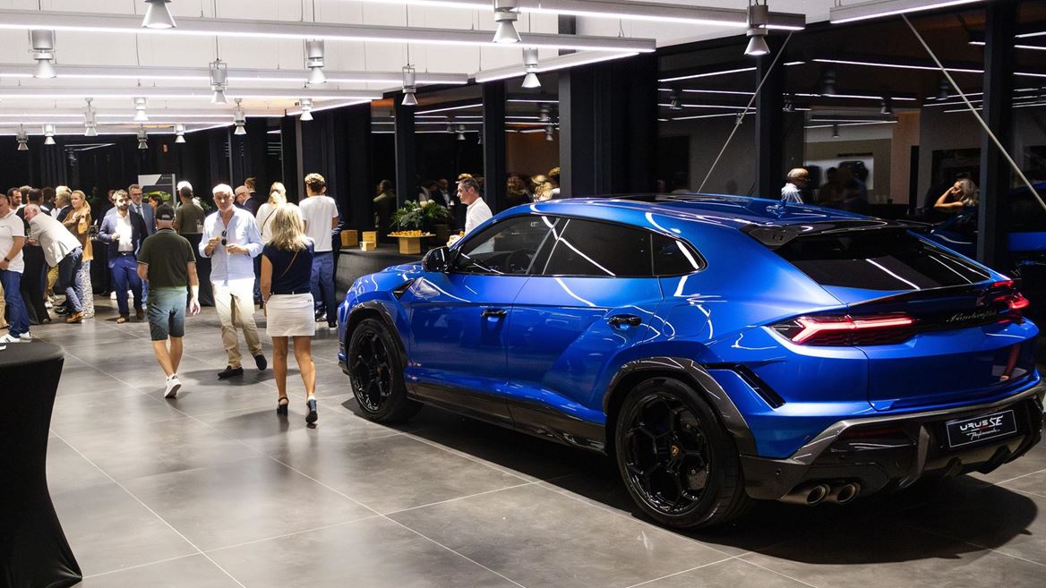 Lamborghini Nantes the marque s sixth destination in France