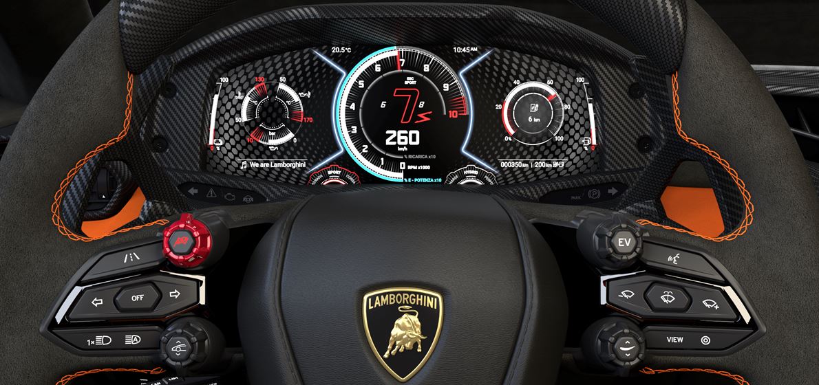 Lamborghini LB744: esperienza di guida assoluta