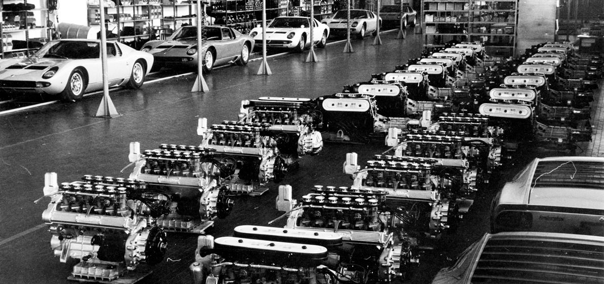 Automobili Lamborghini, 60 anni di Fabbrica e di Produzione