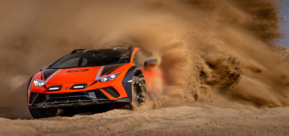 Lamborghini Huracán Sterrato: California Drifting