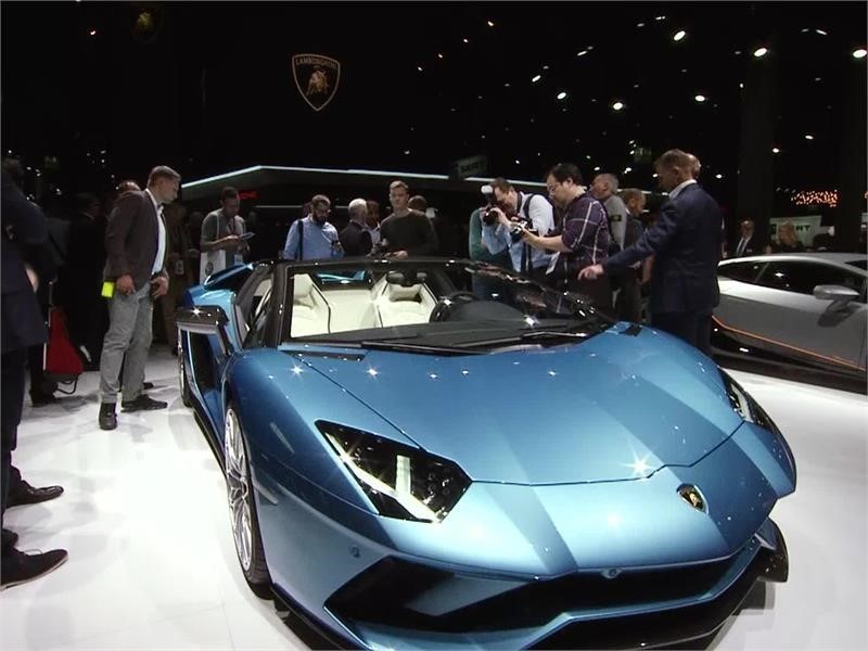 New Lamborghini Aventador S Roadster at IAA 2017, Frankfurt Motor Show