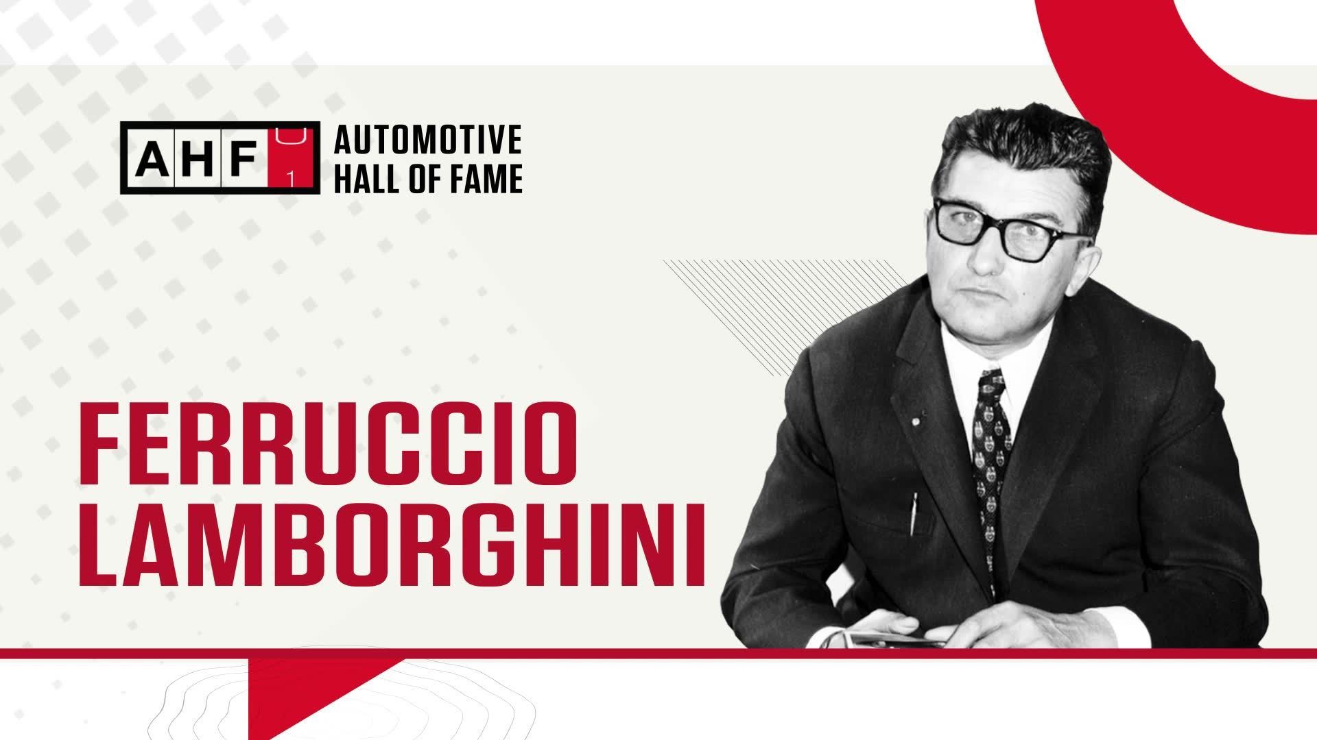 Ferruccio Lamborghini Gets Inducted Into the Automotive Hall of Fame