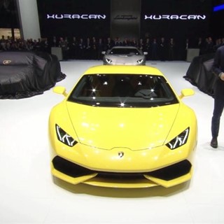 Lamborghini Press Conference at 2014 Geneva Motor Show