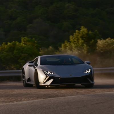 Lamborghini Huracán Tecnica and Huracán STO explore Sardinia