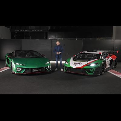 Mitja Borkert Walk Around GT3 e Temerario