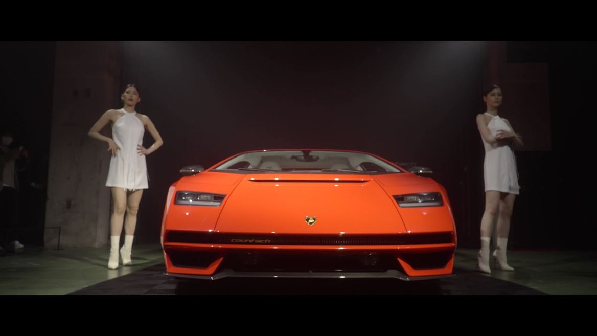 New Countach Japan 4K
