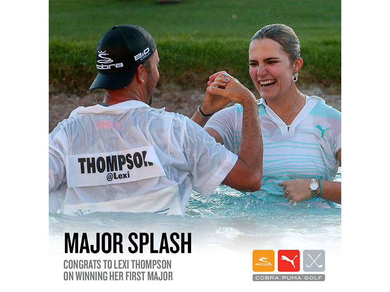 Congrats To Lexi Thompson on Winning Her First Major Congrats To Lexi Thompson on Winning Her First Major