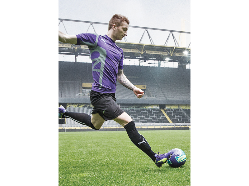 Marco Reus wears the new PUMA evoSPEED 1.3 Marco Reus wears the new PUMA evoSPEED 1.3