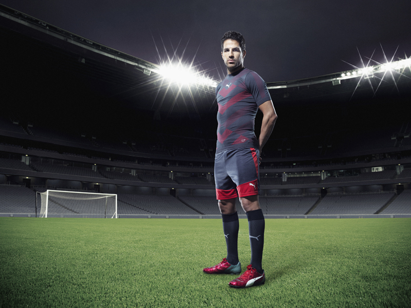 Cesc Fàbregas wears PUMA's new evoPOWER 1.2_Q2 Cesc Fàbregas wears PUMA's new evoPOWER 1.2_Q2